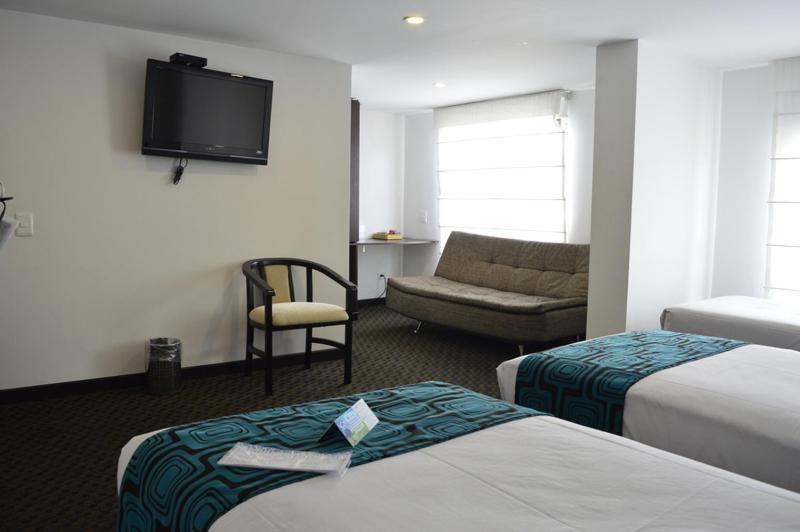 Hotel Castellana 95 Bogotá Rom bilde
